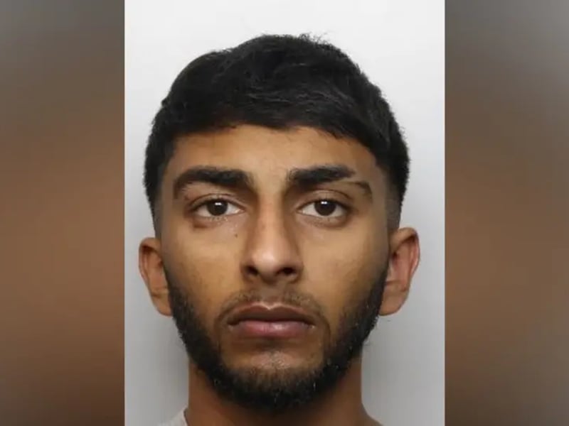 Hussain, 23, killed close friend - 18-year-old Mohammed Waheed - when he smashed his car into railings on a Sheffield roundabout.
Sheffield Crown Court Hussain, who was 21 at the time, was an "inexperienced" driver in a powerful car going "too fast for the road conditions".
Before hitting  St Mary's Gate roundabout, at 49mph, the judge said he had been driving at 61mph in a 40mph zone on June 17, 2024.
After the crash, Hussain fled the scene "leaving his friends injured, unresponsive and close to death in the car".
A 15-year-old passenger suffered life-changing injuries. On May 19 Hussain was jailed for five years and four months.