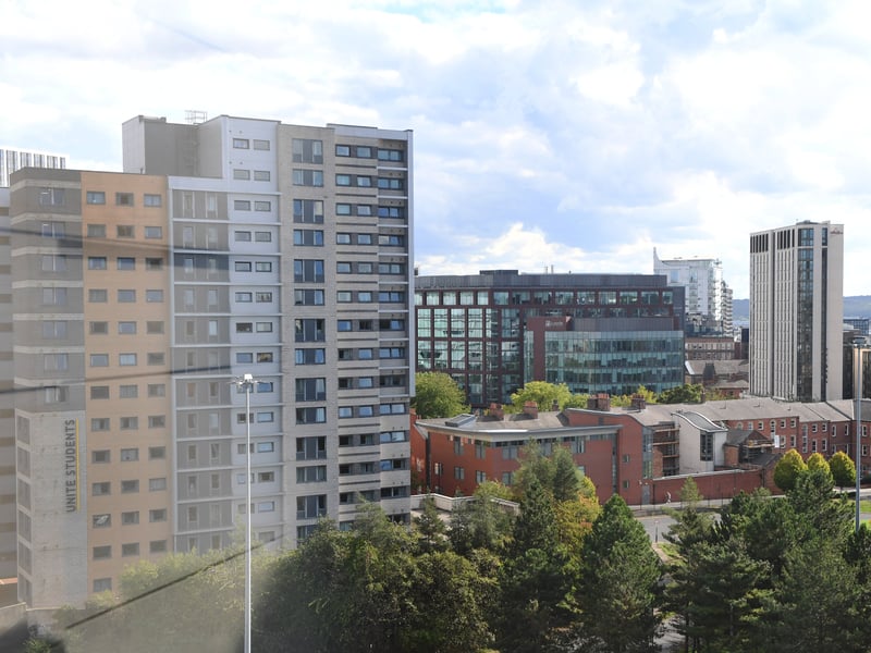 The accommodation features six ‘sky lounges’ throughout the building and two roof terraces.