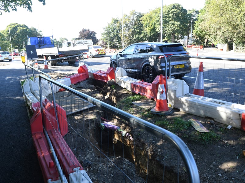 The speed limit will be cut from 70 mph down to 40 and 50mph.