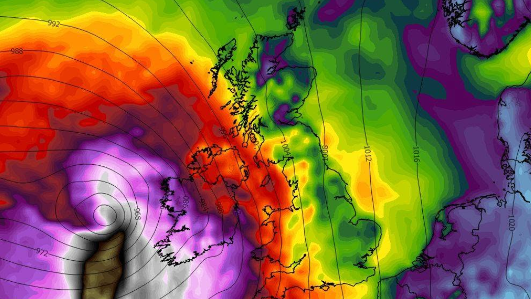 To Hit Met Eireann forecast update shows 'curveball' weather event to hit Ireland