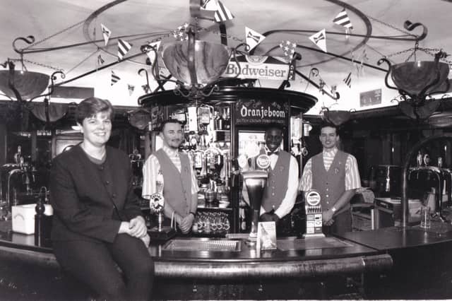 Inside The Bond on Albion Street in June 1994.