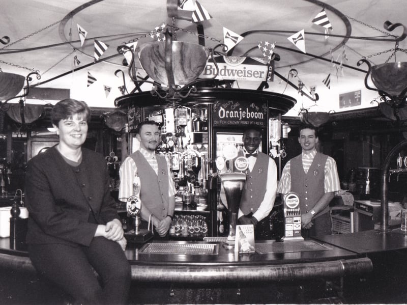 Inside The Bond on Albion Street in June 1994.