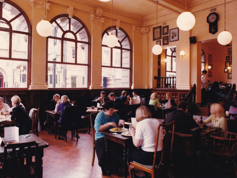 A busy Fat Cats Cafe Bar on East Parade pictured in December 1997.
