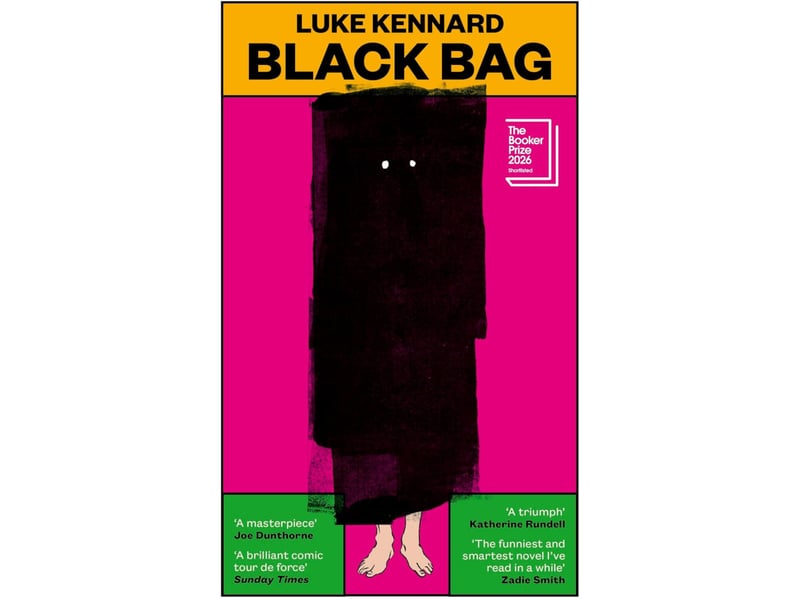 The bookies reckon that 'Black Bag by Luke Kennard has a 6/1 chance of winning the biggest prize in British literature. "A penniless and out-of-work actor picks up a job working for Dr Blend, a university professor who is conducting a psychological experiment. How will Dr Blend's students react to someone zipped into on oversized bag, sitting at the back of the lecture hall over a series of autumn term lectures? The role, eagerly accepted, soon has unexpected consequences. A professor of post-humanism develops research questions of her own, in particular can you love someone secreted away inside a black bag? Meanwhile, the actor's childhood friend and flatmate forms a vision for monetising this new situation..."