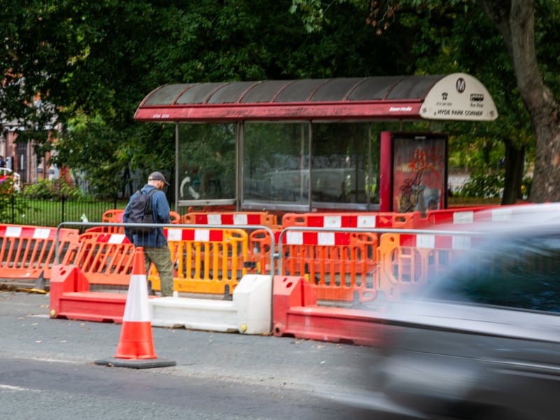 Leeds City Council updated existing bus stops along the route to bring the cycle bypasses in-line with updated government guidance.