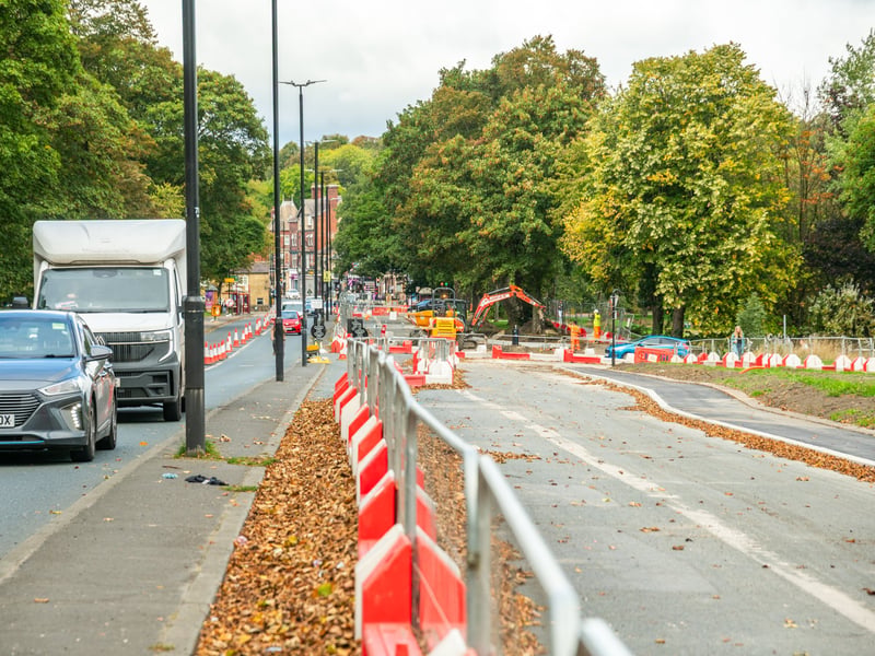 Injury collisions involving pedestrians and cyclists are high along the A660 route, with improved infrastructure needed.