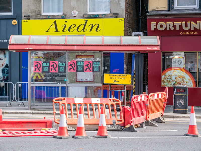 The scheme aims to improve bus reliability on this busy corridor into and out of the city centre.