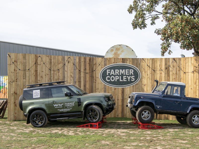 Farmer Copleys is located at Ravensknowle Farm in Pontefract.