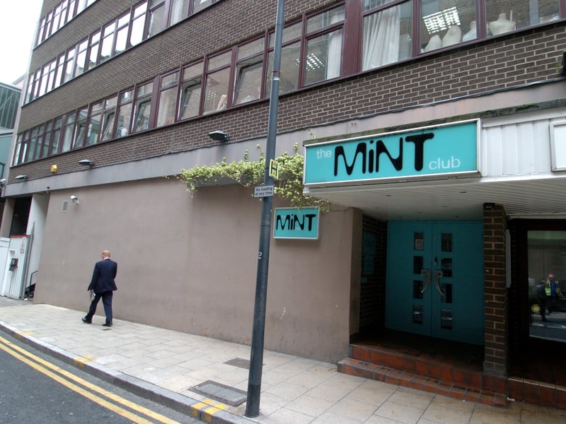 Were you giving it large in Mint on Harrison Street back in the day?