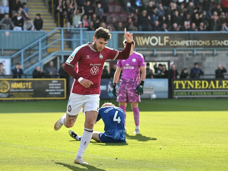 Struggled to get involved early on with a couple of heavy touches and misplaced passes but was in the right place at the right time to equalise on 28 minutes. Quickly grew in confidence and got more involved after that.
