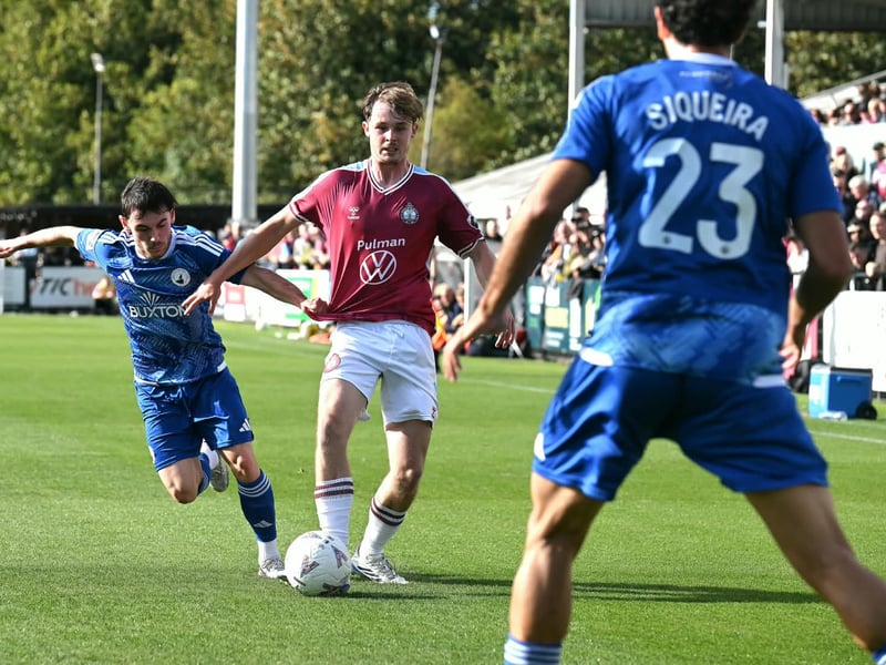 Did well to cut out a dangerous cross to the back post in the first half. Linked up well with Dan Dodds down the left.