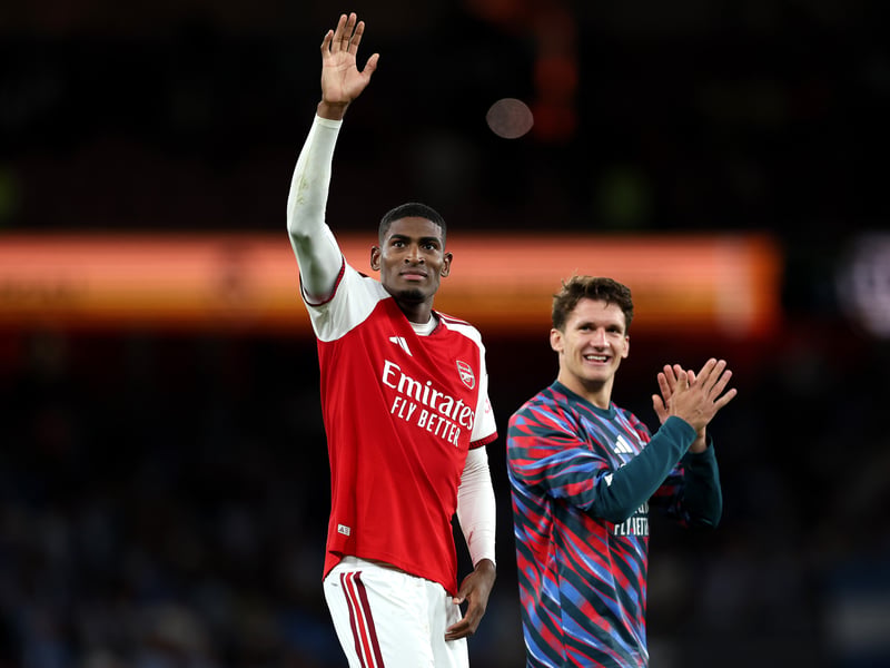 Another now spotted back in training. Gunners defender Mosquera has not featured since suffering an injury in the 1-0 win at Aston Villa at the end of August, the centre-back having now missed Arsenal's last five games. But Mosquera travelled with the squad to Brighton despite not being named in the matchday squad and 22-year-old has been pictured in training ahead of Saturday's visit of Leeds.