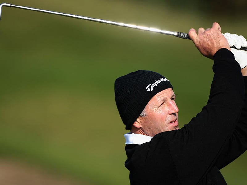 Famed All Blacks captain Sean Fitzpatrick won 92 New Zeland caps won the first Rugby World Cup in 1987. He'll be hoping for similar success at the Dunhill Links Championship.