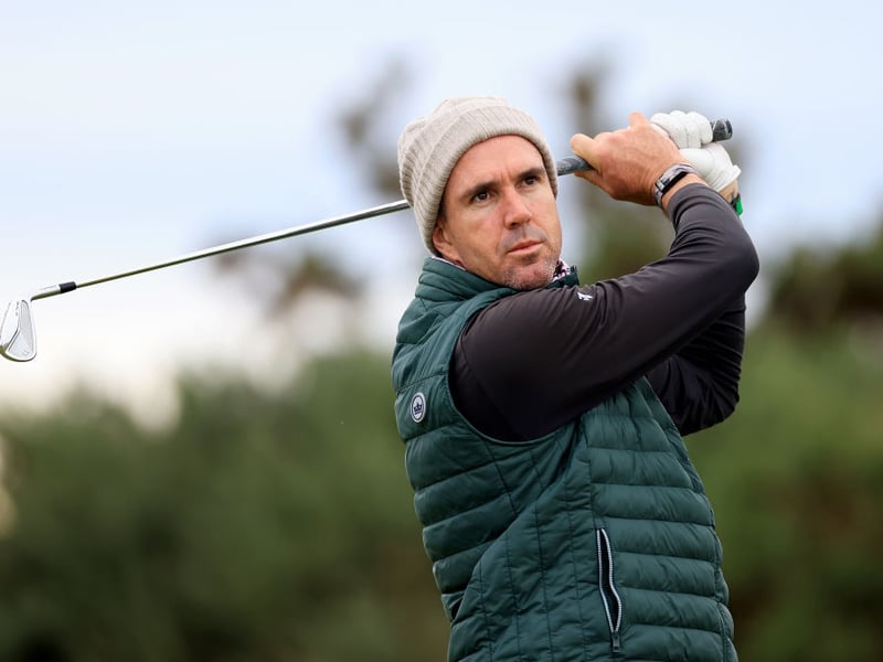 England cricket legend Kevin Pietersen will also be taking on some of Scotland's finest golf courses.