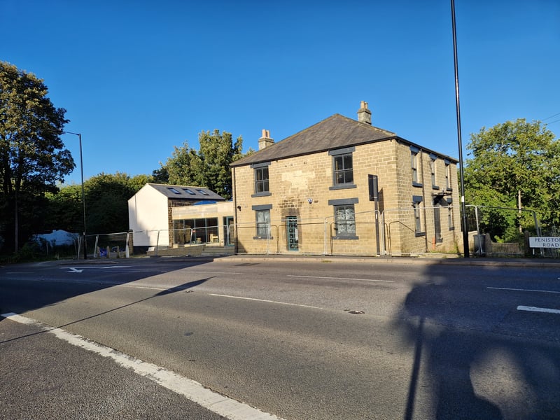 This is how the Norfolk Arms is progressing as work to bring it back continues. Photo: Iconic Media