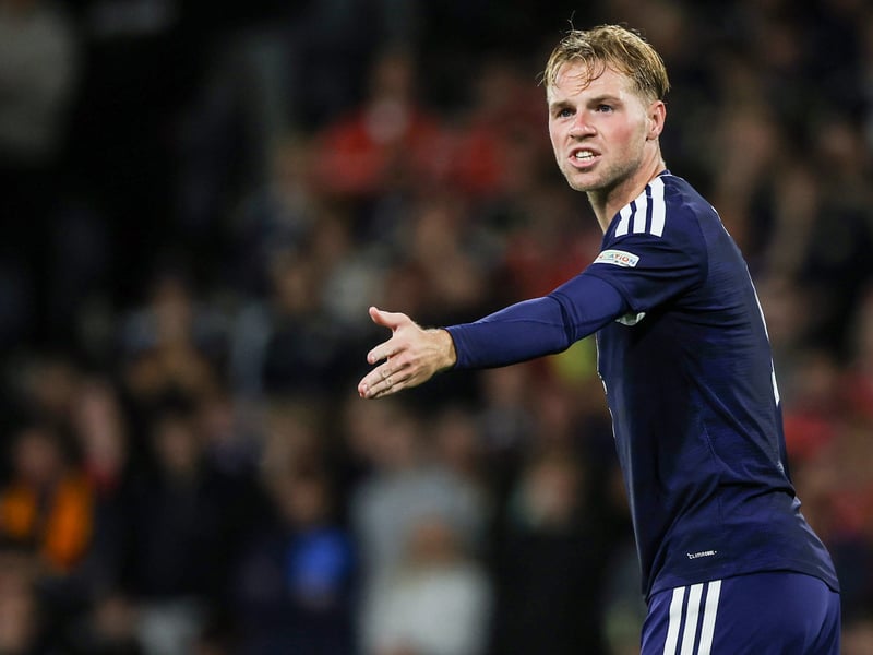 Given a surprise summoning following Hendry's red card. Tried to keep the door shut and was resolute until Scotland tired and the game became stretched. Booked on 74 minutes after being skinned by Amdouni. 5