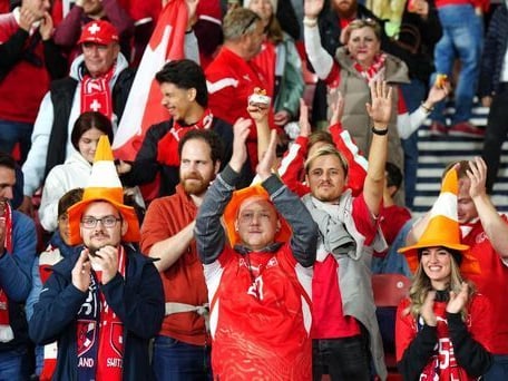 The away support enjoyed their day at Hampden, sadly for Scotland fans.