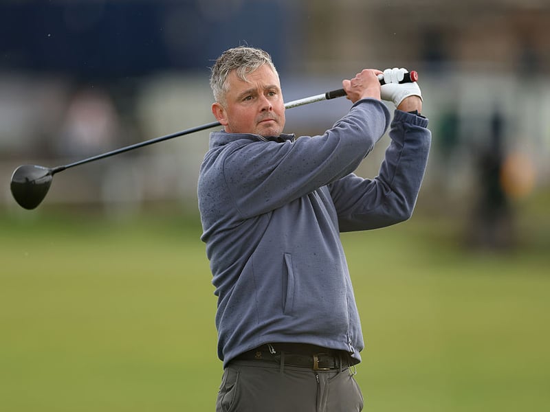 Keane's Tom Chaplin is another singing star appearing at the Alfred Dunhill Links Championship.
