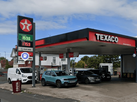 TEXACO - POULTON ROAD, BLACKPOOL: 168.9p