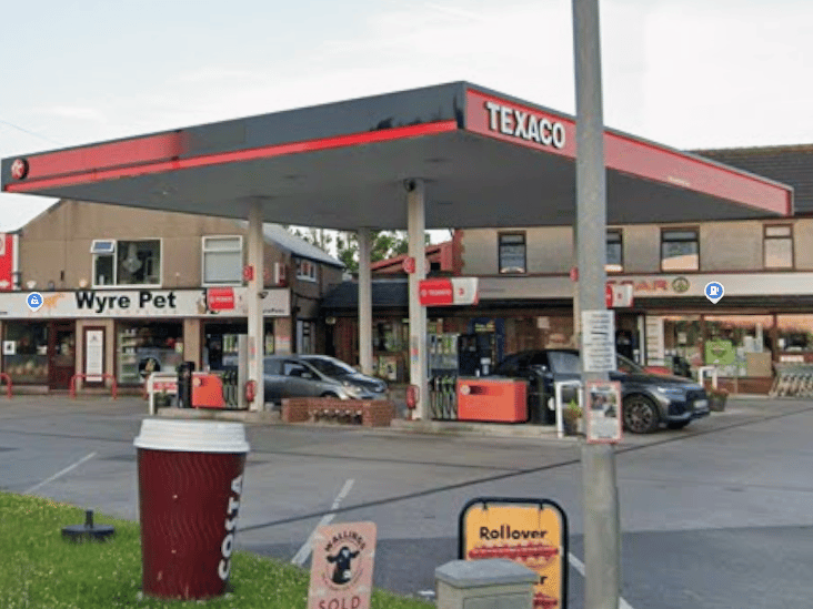 TEXACO - SHARD LANE, HAMBLETON: 176.9p
