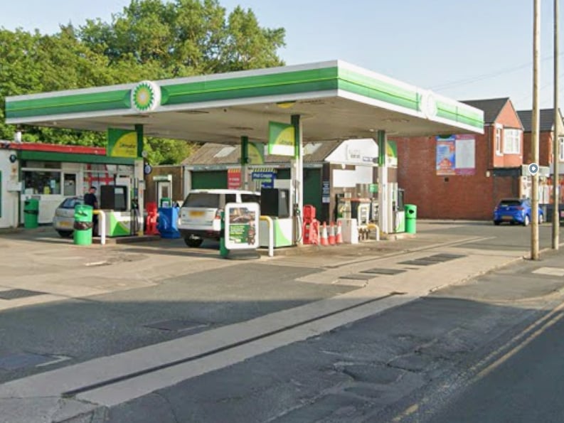 BP - WOODLAND SERVICE STATION, THORNTON: 171.9p
