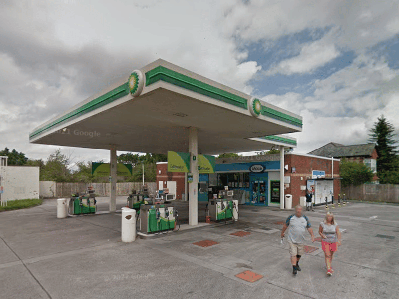 Lea BP petrol station, PR2 1XL