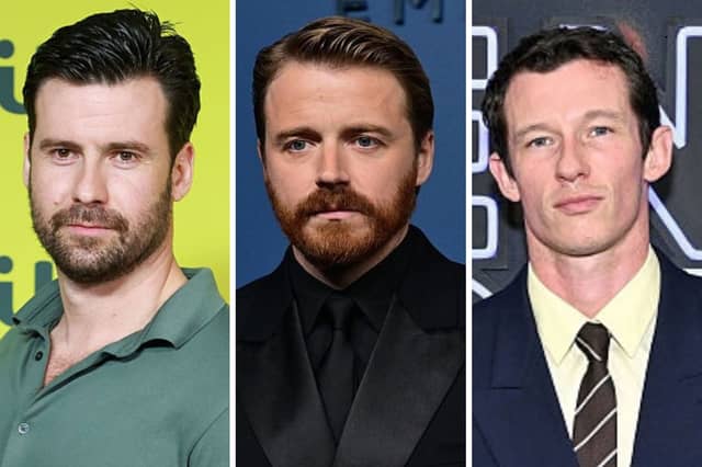 Three of the favourites to play James Bond.