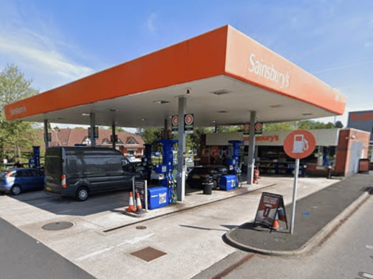 Sainsbury's Deepdale petrol station, PR1 6PJ
