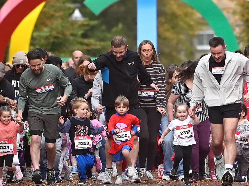 The children's events returned this year after being cancelled last year due to Storm Amy.

