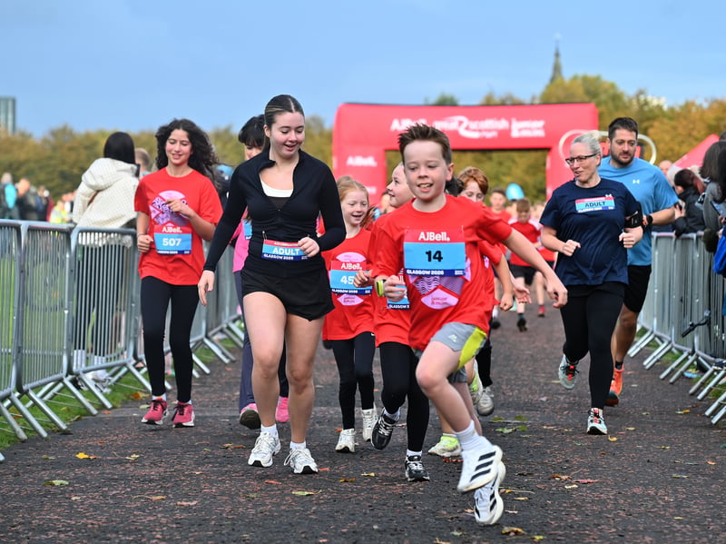 The Junior Event saw children aged between 9 and 15 tackle a 2.5km challenge.

