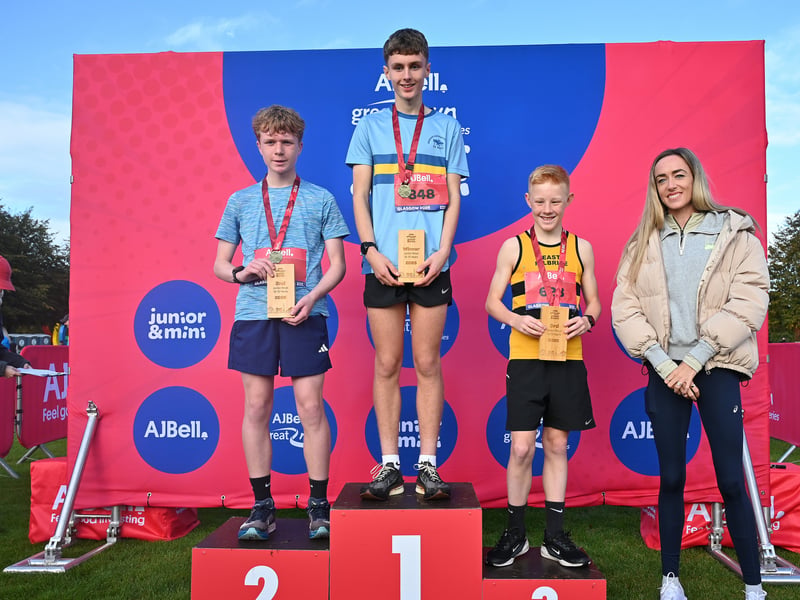 Red Wave results: 3rd place Jack McMillan east Kilbride AC , 2nd place Cambuslang Harriers, Carlo Brown and 1st place  Josh Deegan, Greenock Glenpark Harriers.