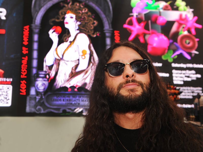 Johnny Cosmas who designed the event poster