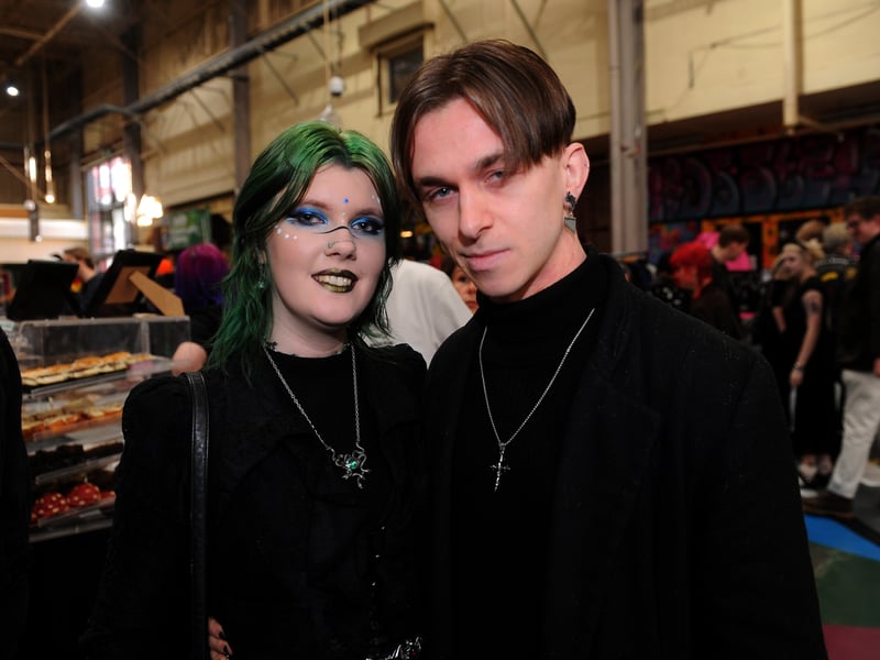Levi Atkinson and Jake Everett of Cross Gates, in Leeds