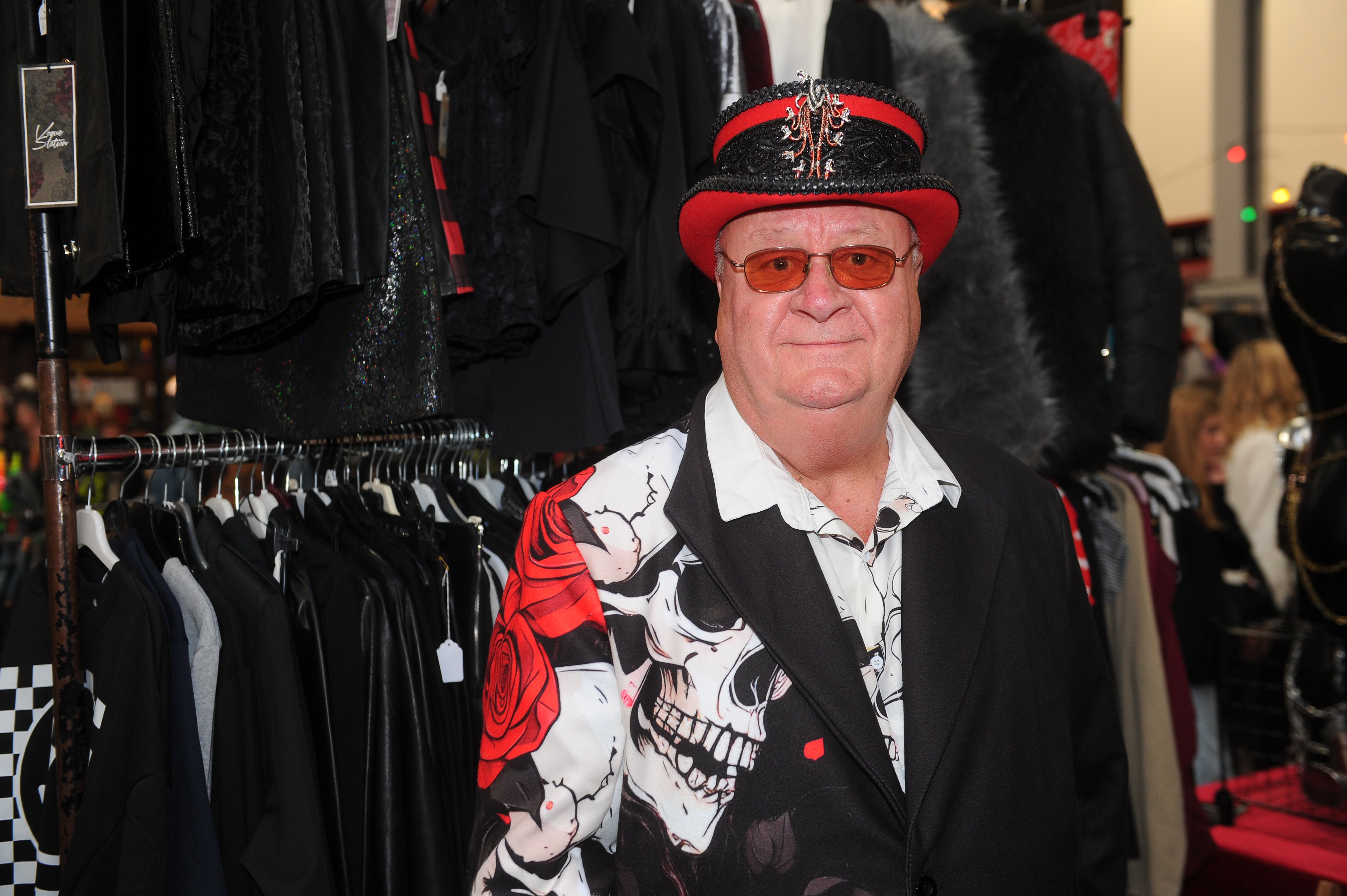 Steve Slater of Barnsley at the Leeds Festival of Gothica Alternative Market. 