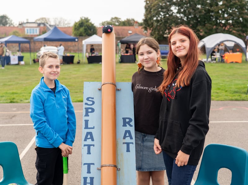 Liam Tracey, Erin Fulstowe and Molly Bell. Picture: Alec Chapman
