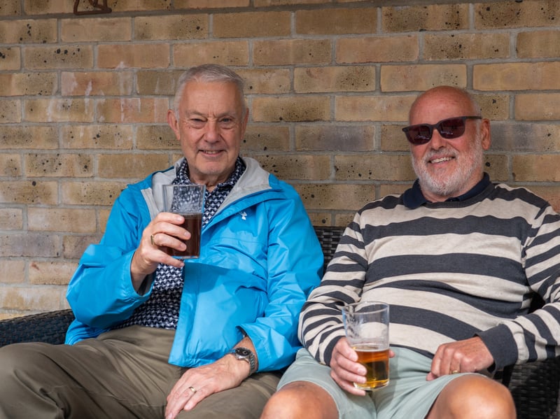 Dave and Richard Pictured by Alec Chapman