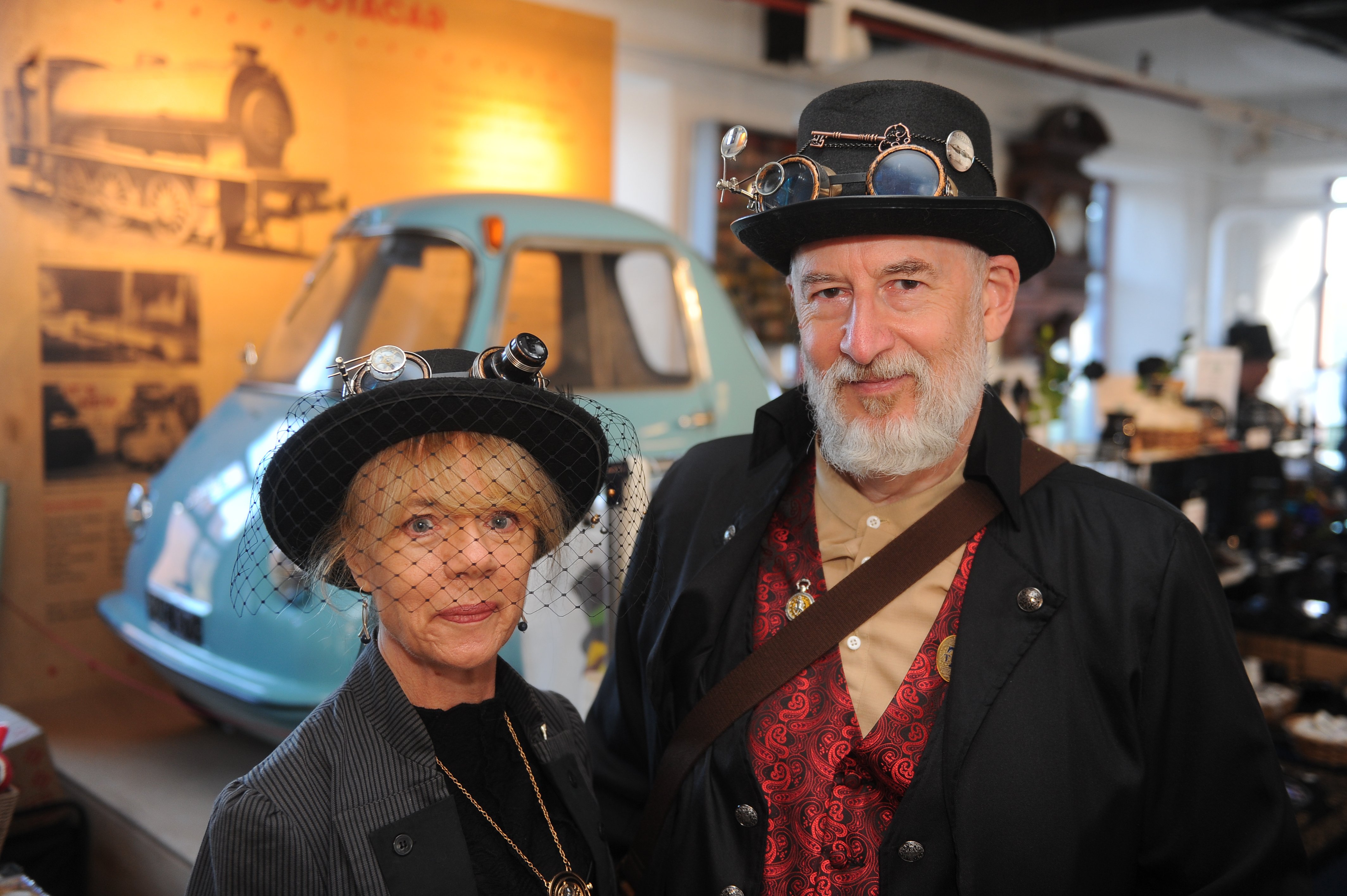 Anne Stewart and Colin Cooper came all the way from Essex to Leeds for the event