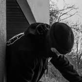 Generic burglar stock image