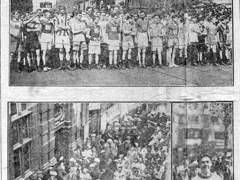 Harry Ernest Hoyle, winner of the very first Star Walk 6th June 1922.  He was 20 years old at the time.  His father, John Thomas Hoyle, age 62, also entered the same race on the same day and he won the sealed handicap.
Submitted by Harry Hoyle's daughter, Mrs G B Petford, Castleton, Derbyshire
