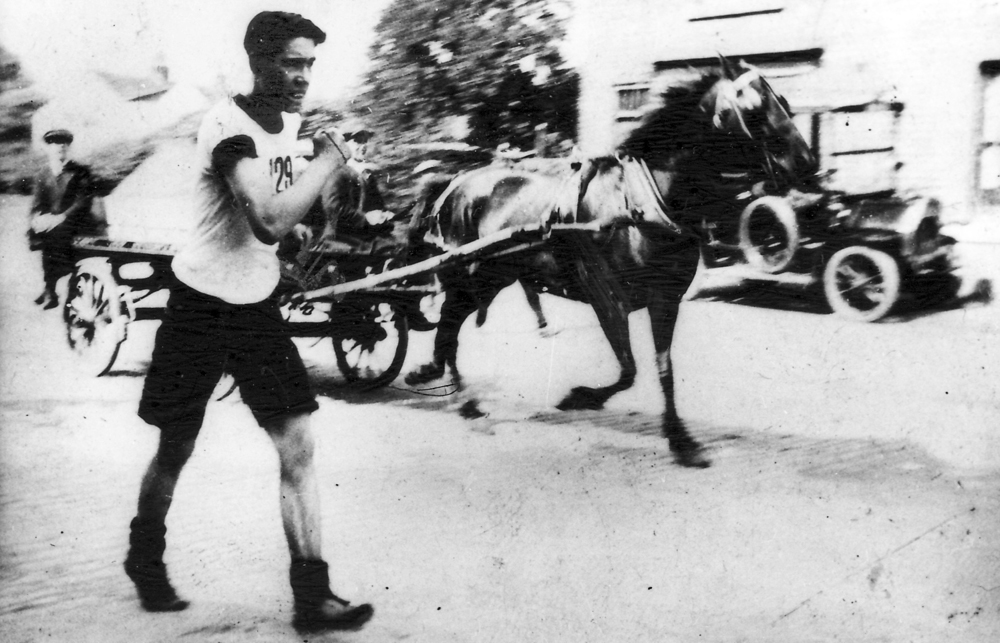 Harry Ernest Hoyle, winner of the very first Star Walk 6th June 1922.  He was 20 years old at the time.  His father, John Thomas Hoyle, age 62, also entered the same race on the same day and he won the sealed handicap.
Submitted by Harry Hoyle's daughter, Mrs G B Petford,  Castleton, Derbyshire
