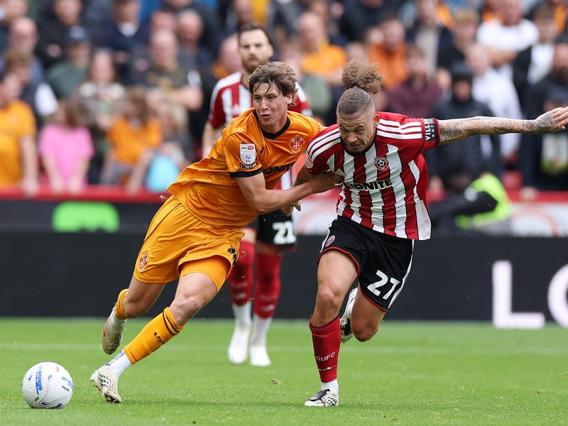 Missed out against Lincoln and only played 45 at Pompey so you'd imagine he'll be okay to start. You could see after he came on at half-time how he moves with the ball and his corner for Cannon's goal was spot on, too. A top player at this level
