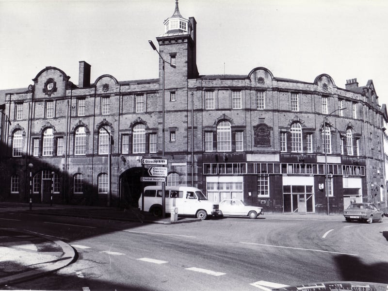 Firemen's museum restoration at West Bar, Sheffield - 8 March 1985
