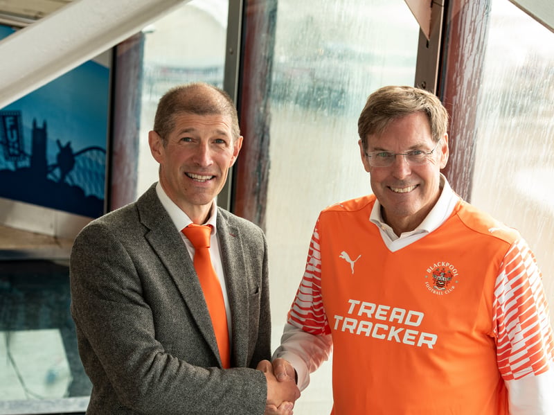 Blackpool Pride of Place Director Andy Charles (left)