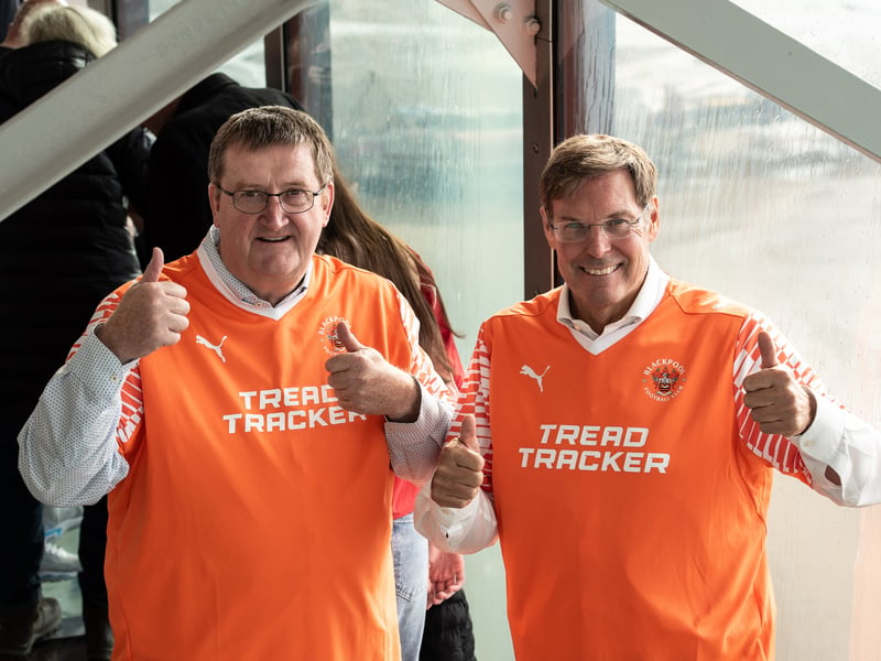 Dave Lynch (left), a member of Swissport's board of directors