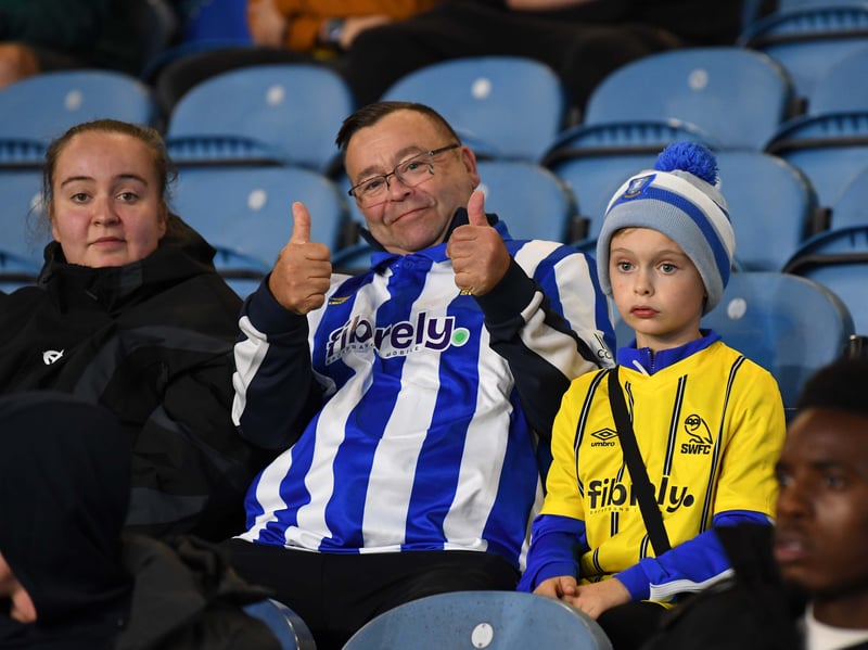 Owls fans at Hillsborough.