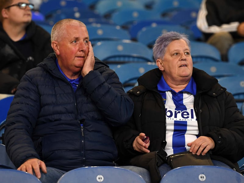 Owls fans at Hillsborough.