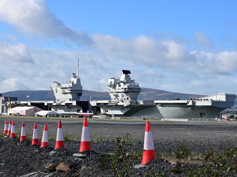 HMS Queen Elizabeth recently left Belfast, Northern Ireland, following a diplomatic visit. Assigned as a the head strategic platform for Nato, she has been operatizing in the North Atlantic and High North alongside allies. She is heading to Gibraltar.