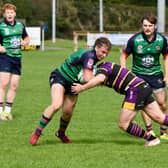 Michael Bothwell in action for Clogher Valley .