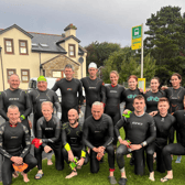 The Omagh Triathlon Club members pictured at the Mullaghmore Triathlon.