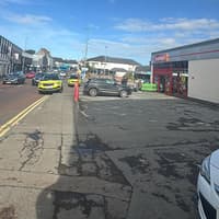 PSNI at scene of incident on Coleraine's Railway Road